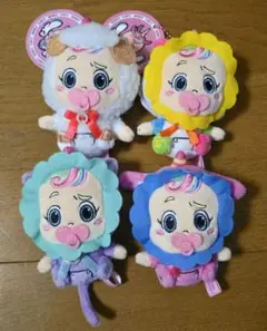 なりきりベビタピちゃん しなこ ぬいぐるみ マスコット 4点のサムネイル