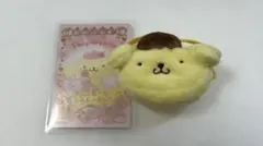 ポムポムプリン ぬいぐるみ用ポシェット　カード サンリオ
