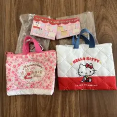 サンリオキャラクターズレトロレッスンバッグミニキーホルダー サンリオ キティ