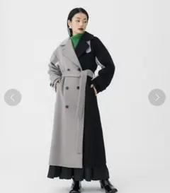 UNITED TOKYO ダブルボタンビッグカラーコート