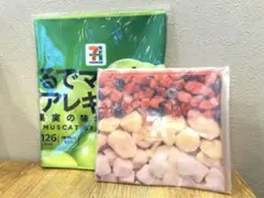 【匿名】セブンイレブンくF賞 まるでシリーズロングタオル G賞 スムージーポーチ