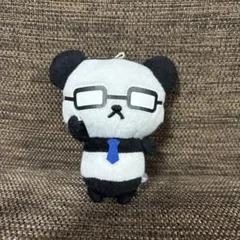 おじぱん おじさんなパンダ マスコットキーチェーン ぬいぐるみ - メルカリ