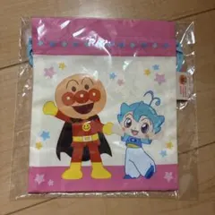 アンパンマン チャポン　巾着袋 アンパンマンミュージアム限定