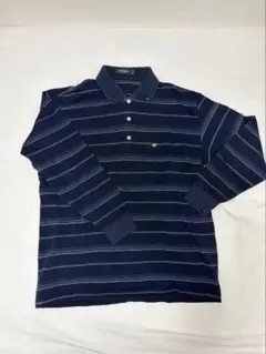 Golden Bear 長袖ポロシャツ ストライプ柄のサムネイル