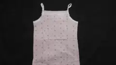 【お値下げしました！！】いちご柄ピンクと白のキャミソール　2点セット！