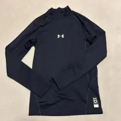 アンダーシャツ　ネイビー　野球　アンダーアーマ　コールドギア　MD/M/M