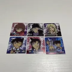 名探偵コナン フルタ シールチョコ 6枚セット