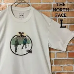 THE NORTH FACE ビッグプリント デカロゴ アウトドア Tシャツ