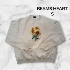 【美品】 BEAMS HEART 長袖 トレーナー トップス S E23のサムネイル