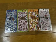 正規品　プチドロステッカー　シール　ディズニー4種類