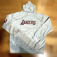 LAKERS スヌーピー フーディー グレー