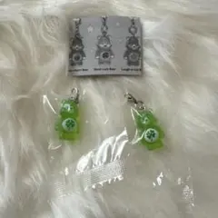 ケアベア クリアマスコットチャーム2 めじるしアクセサリー 2個セット ガチャ