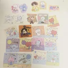 BT21 bts tinytan ステッカー