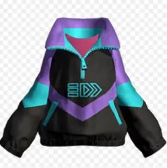 スプラトゥーン風 古着 ヤコナイロンヴィンテージ風 シャカ ジャケット ナイロン