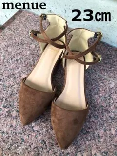 匿名配送 クロス ストラップ セパレート ポインテッドトゥ パンプス