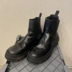 ZARA サイドゴアブーツ ブラック　24.5cm EU40.0
