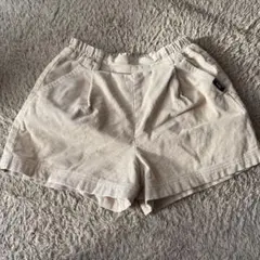 トップバリュー　コーデュロイ　ショートパンツ　160cm ベージュ