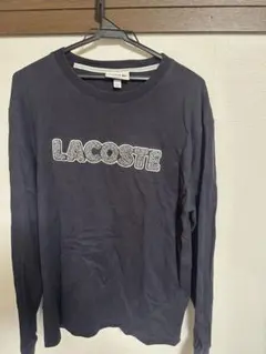 LACOSTE ラコステ クルーネック スウェット ブラック