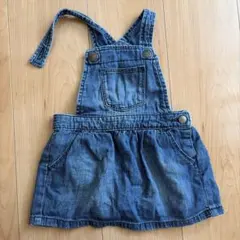 GAP デニム サロペットワンピース 12-18ヶ月