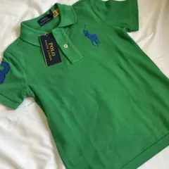 新品　ポロラルフローレン　半袖　ポロシャツ　刺繍ロゴ　ビッグポニー