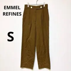 ブラウン ワイドパンツ