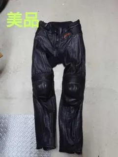 Hyod D3O レザーパンツXL(LL) (付属スライダーは新品交換済み)