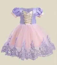 【みかん様専用】dハロ★ラプンツェルドレス★１００㎝相当　シューズセット