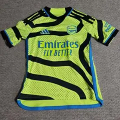 アーセナル 蛍光イエロー シャツ adidas