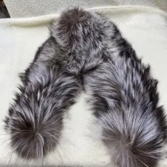 サガフォックス SAGA FOX 襟巻き ストール 全長約92㎝ 中央幅約11㎝