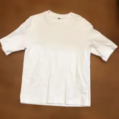 UNIQLO U エアリズム コットンオーバーTシャツ ホワイトM