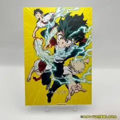 緑谷出久 爆豪勝己 轟焦凍　飯田天哉　僕のヒーローアカデミア 歴代ポストカード