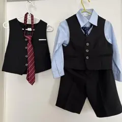 フォーマルスーツ 100cm ネクタイ付き