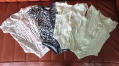 ベビー肌着4点セット 60cm　夏用半袖