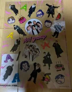 Aぇ! group クリアステッカーセット A4サイズ