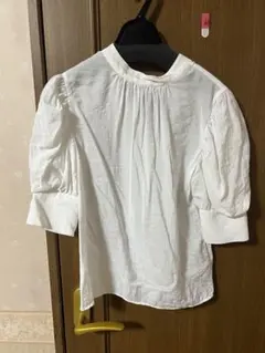 SNIDEL パフスリーブ ブラウス ホワイトのサムネイル