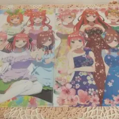 映画 五等分の花嫁 クリアファイル 全員 セット