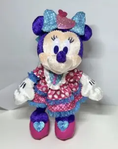 新品未使用 ぬいぐるみバッジ ミニー パルパル ミニパル ミニファン