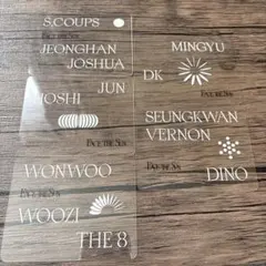 SEVENTEEN face the sun クリアカード セット