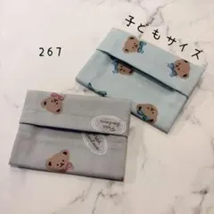 【267】ミニサイズ　ポケットティッシュケース　２個セット
