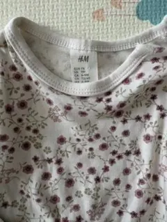 H&M ベビー ボディスーツ 長袖 花柄 74cm