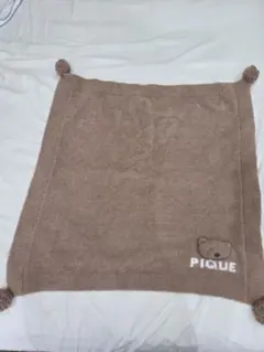 gelato pique ブラウン ブランケット おくるみ