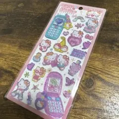 平成はっぴーフォン　ハローキティ シール