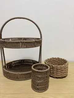 バスケット、ラタン