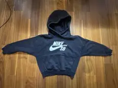 NIKE SB キッズ パーカー ブラック　ナイキ　s