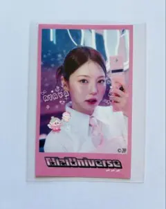 NiziU アヤカ　カード型ステッカー　NiziUniverseカフェ 109