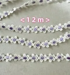 ＜12ｍ＞小花　ケミカルレース