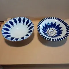 【はるちゃん様専用】波佐見焼　翔芳窯　変形　小鉢　2つ セット