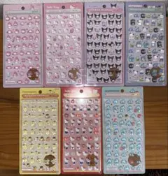 【正規品】ボンボンドロップシール mini サンリオ　７種セット