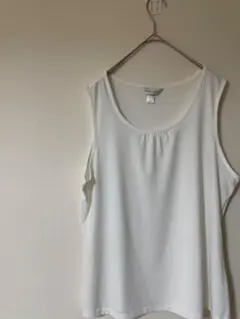 24時間以内発送　christopher & banks ノースリーブ L