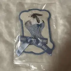 ピンクハウス　クチュリエラパン　刺繍ワッペン　ブローチ　白　海外限定